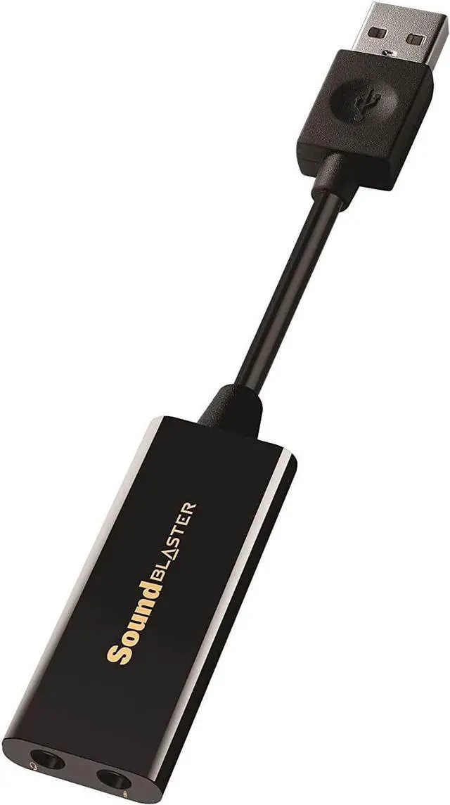 Main image of Labs Sound Blaster Play! 3 External USB Sound Adapter for Windows and Mac. Plug and Play (No Drivers Required). Upgrade to 24-Bit 96Khz Playback