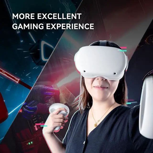 Alt view image 3 of 7 - VR Face Cover and Lens Cover Compatible with Meta/Oculus Quest 2, Sweatproof Silicone Face Pad Mask & Face Cushion for Oculus Quest 2 VR Headset, Washable Lightproof Anti-Leakage