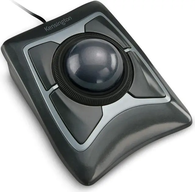 Main image of Kensington Expert Trackball Mouse, Diamond Eye Optical tracking, Award-winning Scroll Ring, Large ball for maximum precision and control, Wired USB Connection with TrackballWorks Customization
