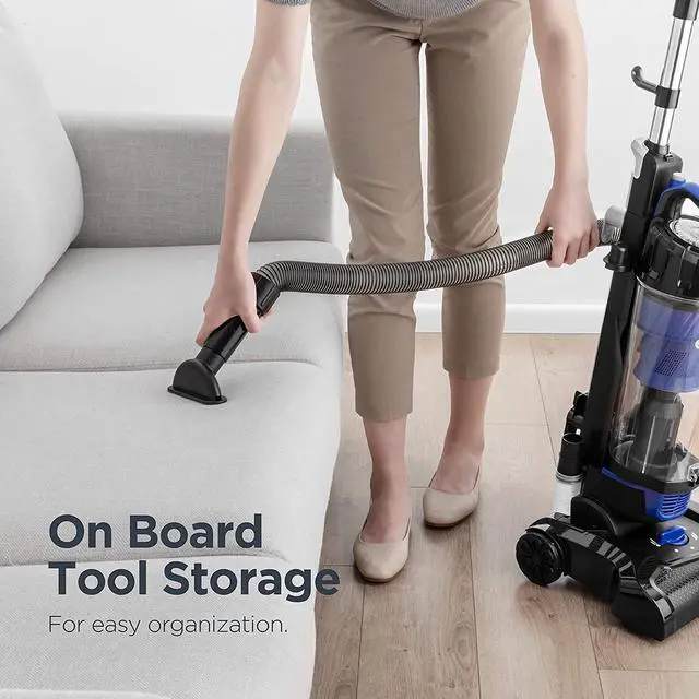 Alt view image 6 of 7 - PowerSpeed Lightweight Powerful Pet Upright Vacuum Cleaner, for Carpet and Hard Floor, Suction with Upgrated Cyclone, New Model