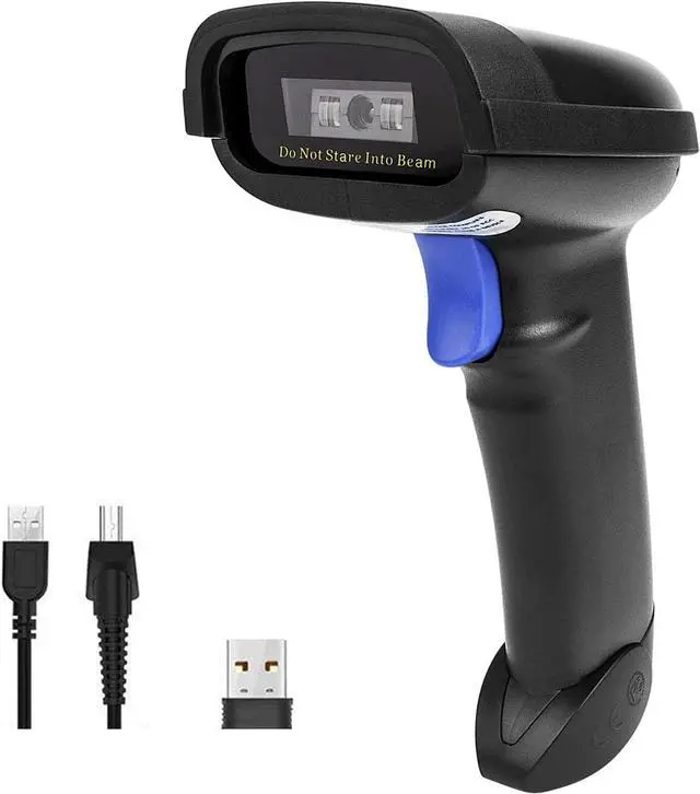 Main image of Bluetooth Barcode Scanner, Compatible with 2.4G Wireless & Bluetooth Function & Wired Connection, Connect Smart Phone, Tablet, PC, CCD Bar Code Reader Work with Windows, Mac,Android, iOS