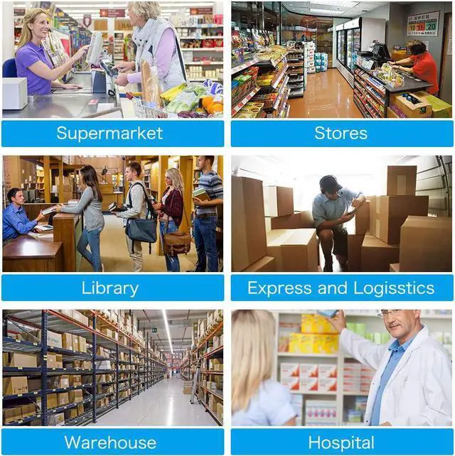 Alt view image 7 of 7 - Bluetooth Barcode Scanner, Compatible with 2.4G Wireless & Bluetooth Function & Wired Connection, Connect Smart Phone, Tablet, PC, CCD Bar Code Reader Work with Windows, Mac,Android, iOS