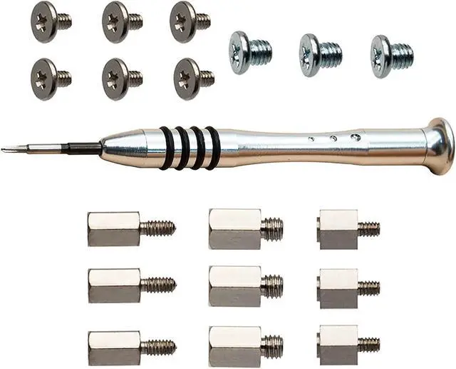 Alt view image 2 of 6 - M.2 Screw kit/m-2 ssd Screw/nvme Screw/m.2 mounting Screw for Asus Gigabyte ASRock Msi Motherboards, 19pcs