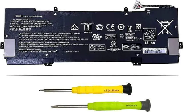 Main image of KB06XL 902499-856 902499-855 902401-2C1 Laptop Battery Replacement for HP Spectre X360 15 15-Bl012DX 15-BL0XX 15-BL1XX 15-BL002XX 15T-BL000 15T-BL100 Z6K99EA Series KBO6XL HSTNN-DB7R TPN-Q179