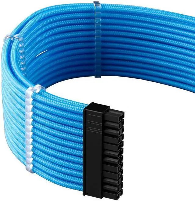 Alt view image 3 of 4 - CableMod Pro ModMesh 12VHPWR Cable Extension Kit (Light Blue)