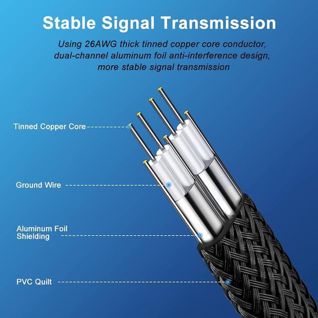 Alt view image 5 of 7 - SATA III Cable, 6Gbps Straight HDD SDD Data Cable, SATA 3.0 Nylon Braided Cable with Locking Latch for SATA HDD, SSD, CD Driver, CD Writer(20 Inch, Black,5 Pack)