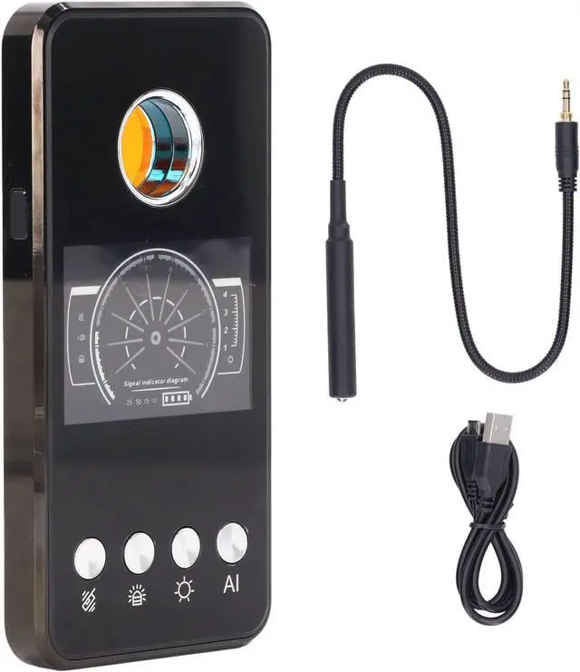 Main image of T2 Hidden Camera Detector Anti Spy Detector Anti Listening Conceal Camera Detector GPS Positioning 1MHz to 8000MHz for Home Office Car