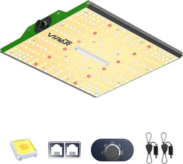 Main image of LED Grow Light, Newest P1000 LED Grow Light with Samsung LM301B Diodes & Dimming Daisy Chain, Full Spectrum for Indoor Plants Veg Bloom for 3x3/2x2 Grow Tent