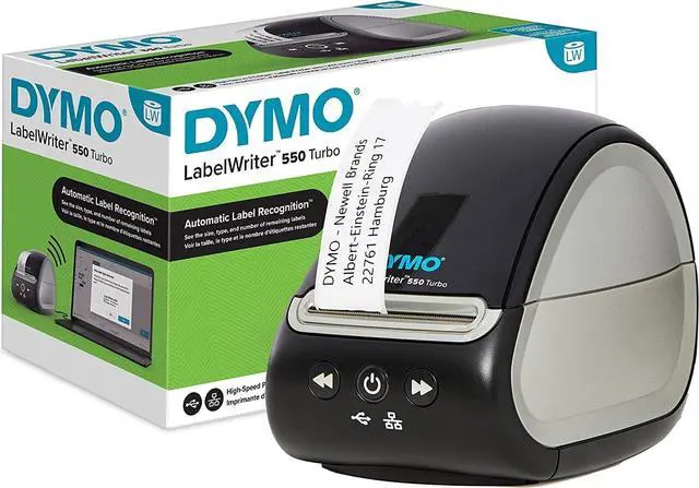 Alt view image 2 of 4 - DYMO LabelWriter 550 Turbo Label Printer, Label Maker with High-Speed