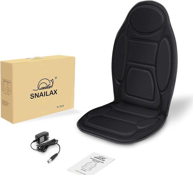Alt view image 6 of 7 - Massage Seat Cushion - Back Massager with Heat, 6 Vibration Massage Nodes & 2 Heat Levels, Massage Chair Pad for Home Office Chair