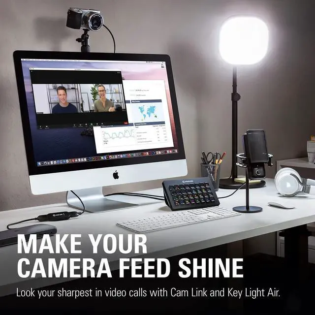 Alt view image 7 of 7 - Elgato Cam Link 4K, External Camera Capture Card, Stream and Record with DSLR, Camcorder, ActionCam as Webcam in 1080p60, 4K30 for Video Conferencing, Home Office, Gaming, on OBS, Zoom, Teams, PC/Mac