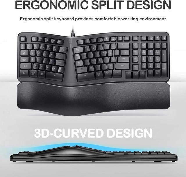 3d ergonomic keyboard