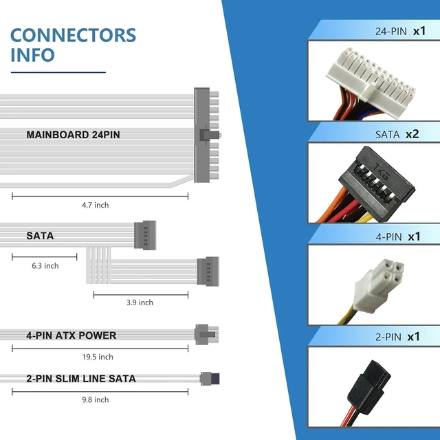 Alt view image 4 of 7 - POINWER H240AS-01 H240AS-00 L240AS-00 2TXYM 3WN11 240W Optiplex 7010 SFF Power Supply for Dell Optiplex 390 790 960 990 3010 9010 Small Form Factor Systems CCCVC 3RK5T ac240as-00 D240ES-00