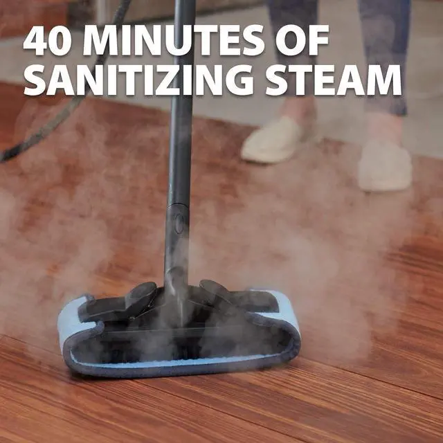 Alt view image 7 of 7 - On-Demand Steam Cleaner & Wallpaper Removal, Multipurpose Power Steamer, 18 Attachments Included (Some Pieces Included in Storage Compartment) For Floor