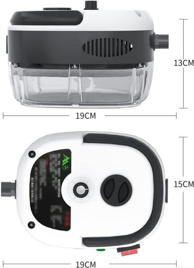 Alt view image 7 of 7 - Shineslay Portable Handheld Steam Cleaner High Temperature Pressurized Steam 2500W Cleaning Machine with Brush Heads Multi-Purpose Steam Cleaners for Kitchen Furniture Bathroom Car Use