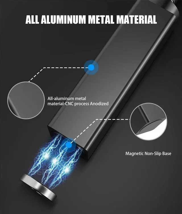 Alt view image 6 of 7 - GPU Support Bracket,BERLAT Graphics Card GPU Brace Support,Adjustable Height Graphics Card Holder,Video Card Sag Holder Bracket, Universal VGA Graphics Card Holder - All-Aluminum Metal Material