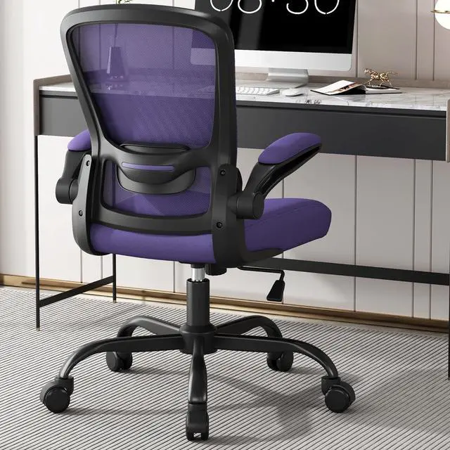 Main image of Office Chair, Ergonomic Desk Chair with Adjustable Lumbar Support, High Back Mesh Computer Chair with Flip-up Armrests-BIFMA Passed Task Chairs, Executive Chair for Home Office