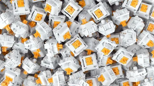 Alt view image 5 of 5 - Glorious Panda Switch (Lubed Switches) - 36x Plate Mounted 3 pin Switches for Keyboard - Mechanical Keyboard Switches