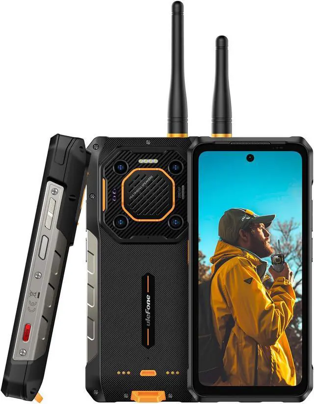 Main image of Ulefone Armor 26 Ultra 5G Rugged Phones, Walkie-Talkie Smartphone, 200MP+64MP+50MP, 3.2X Zoom Lens, 24+512GB, 15600mAh/Dock Charging/120W Flash Charging, 6.78 120Hz, 121dB Speaker, NFC/GPS/uSmart