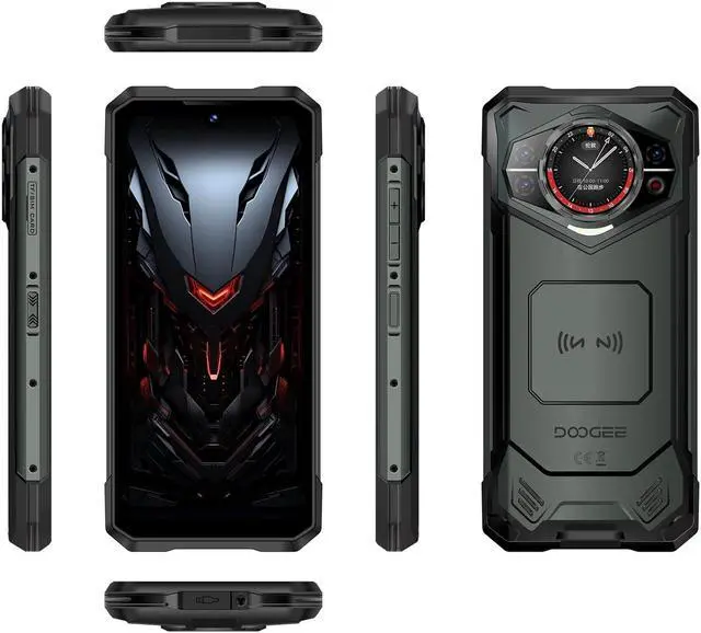 DOOGEE S200 Rugged Phone Unlocked 5G-Android 14 , Dimensity 7050 