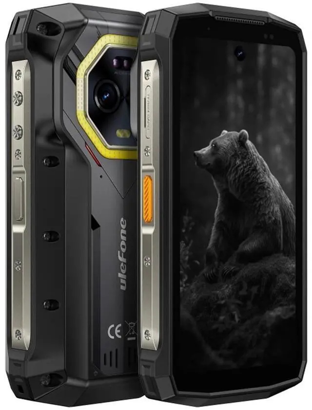 Main image of Ulefone Armor Mini 20, Night Vision, 8GB+256GB, IP68/IP69K Rugged Phone, 4.7 inch Android 14 MediaTek Helio G99 Octa Core, Network: 4G, NFC, OTG (Black)