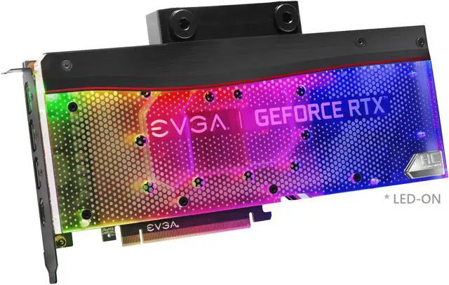 Alt view image 2 of 6 - EVGA GeForce RTX 3080 Ti XC3 ULTRA HYDRO COPPER GAMING, 12G-P5-3959-KR, 12GB GDDR6X, ARGB LED, Metal Backplate