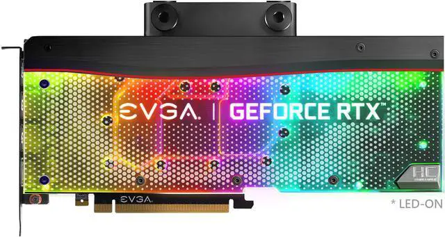 Alt view image 4 of 6 - EVGA GeForce RTX 3080 Ti XC3 ULTRA HYDRO COPPER GAMING, 12G-P5-3959-KR, 12GB GDDR6X, ARGB LED, Metal Backplate