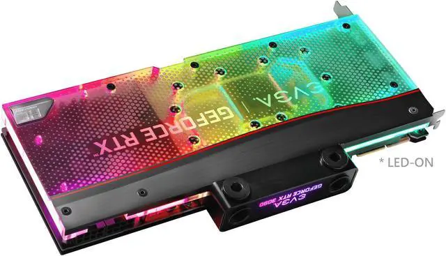 Alt view image 3 of 6 - EVGA GeForce RTX 3090 XC3 ULTRA HYDRO COPPER GAMING, 24G-P5-3979-KR, 24GB GDDR6X, ARGB LED, Metal Backplate