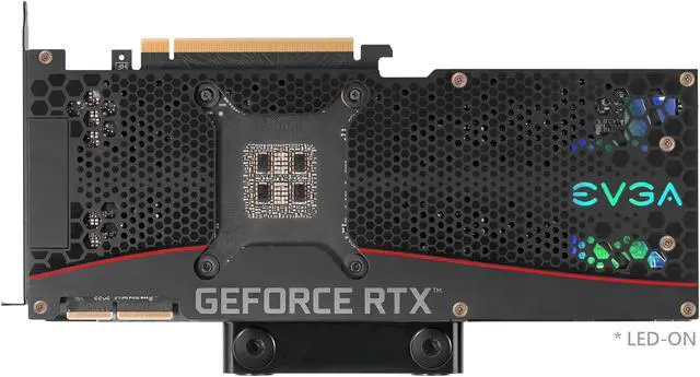 Alt view image 6 of 6 - EVGA GeForce RTX 3090 XC3 ULTRA HYDRO COPPER GAMING, 24G-P5-3979-KR, 24GB GDDR6X, ARGB LED, Metal Backplate