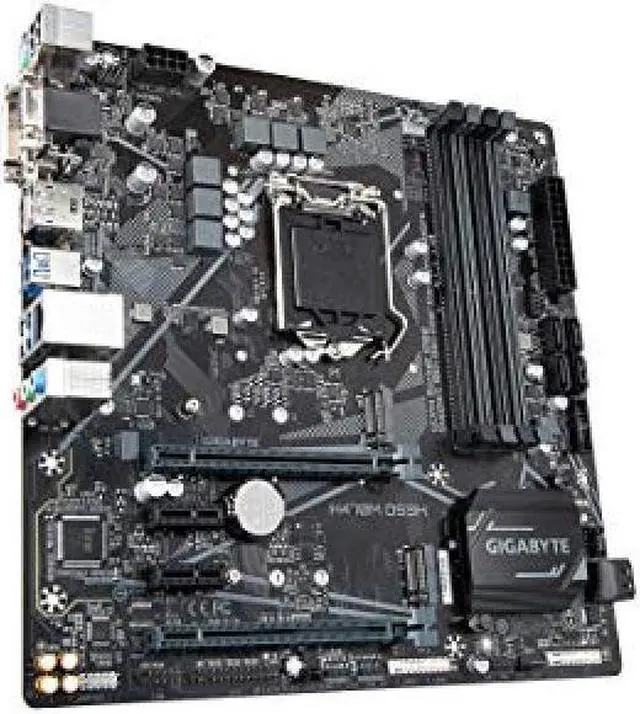 Alt view image 14 of 20 - GIGABYTE H470M DS3H LGA 1200 Intel H470 Micro-ATX Motherboard with Dual M.2, SATA 6Gb/s, USB 3.2 Gen 1
