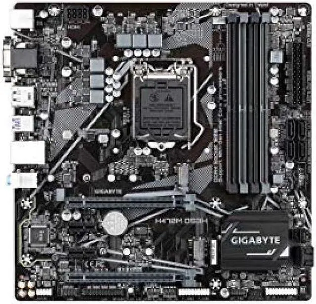 Alt view image 15 of 20 - GIGABYTE H470M DS3H LGA 1200 Intel H470 Micro-ATX Motherboard with Dual M.2, SATA 6Gb/s, USB 3.2 Gen 1