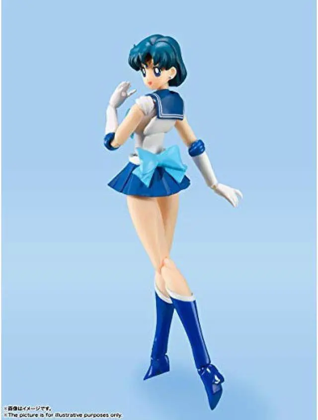 Alt view image 5 of 6 - SHFiguarts Bishoujo Senshi Sailor Moon Sailor Mercury animation Color Edition Approximately 140mm ABS & PVC Pre-Painted Movable Figure