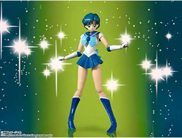 Alt view image 6 of 6 - SHFiguarts Bishoujo Senshi Sailor Moon Sailor Mercury animation Color Edition Approximately 140mm ABS & PVC Pre-Painted Movable Figure