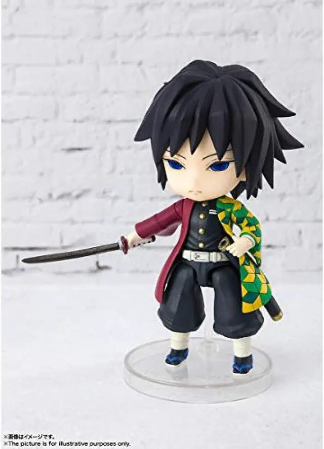 Alt view image 3 of 6 - Figuarts Mini Demon slayer Yoshiyuki Tomioka Approximately 90mm PVC / ABS Painted Movable Figure
