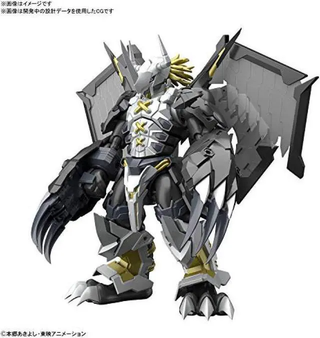 Alt view image 2 of 7 - Figure Rise Standard DigiMon Adventure Black Wargreymon Color-Coded Plastic Model