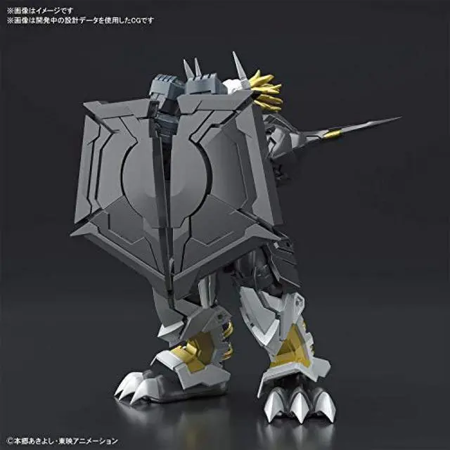 Alt view image 7 of 7 - Figure Rise Standard DigiMon Adventure Black Wargreymon Color-Coded Plastic Model