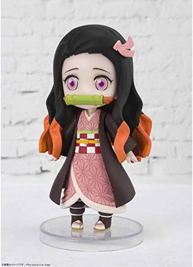 Alt view image 4 of 11 - Figuarts Mini Onito Blade Kimono Tsubaki Approach About 90mm PVC & ABS Coated Movable Figure