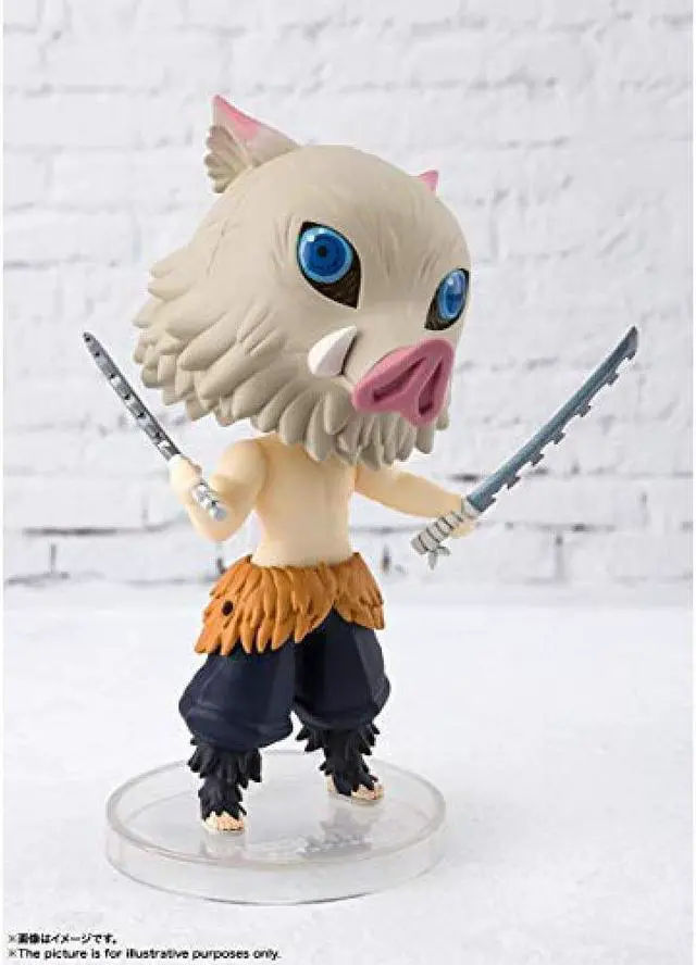 Alt view image 5 of 6 - Figuarts Mini Demon slayer inosuke Bakuhei Approximately 90mm PVC / ABS Painted Movable Figure