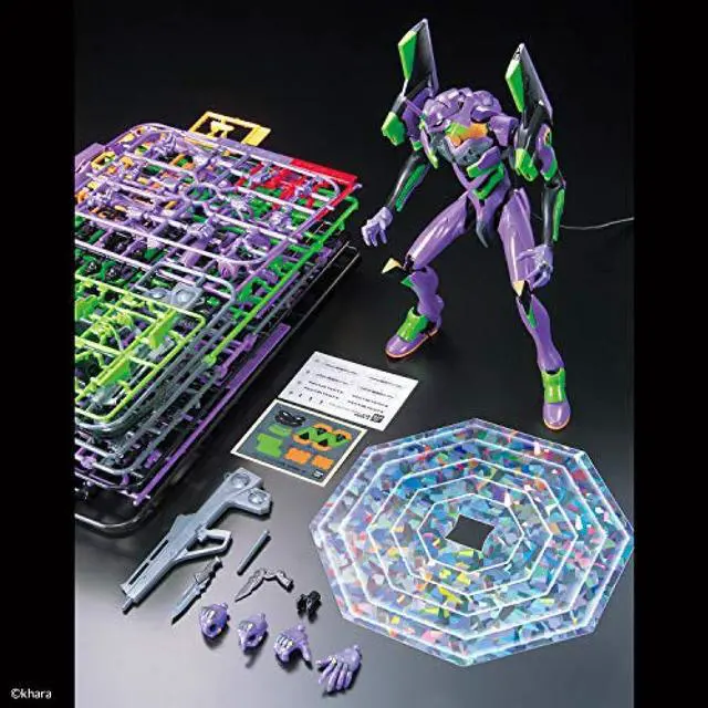 Alt view image 6 of 7 - LMHG Evangelion Android Evangelion Test First Machine (Evangelion New Movie Version) Theater Publication Commemorative Package Ver.1 / 144 Scale Colored Plastic Model