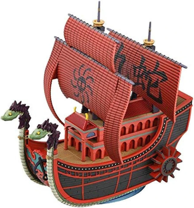 Main image of Bandai Hobby - One Piece - Grand Ship Collection - Kuja Pirates Ship Model Kit - 2207030
