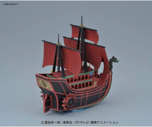 Alt view image 3 of 5 - Bandai Hobby - One Piece - Grand Ship Collection - Kuja Pirates Ship Model Kit - 2207030