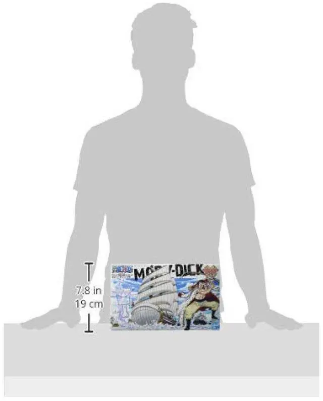 Alt view image 2 of 2 - Bandai Hobby One Piece Grand Ship Collection Moby Dick Model Kit - 2180863
