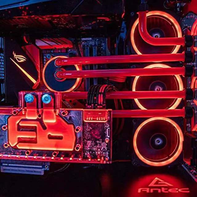 Alt view image 9 of 12 - antec spark 120mm rgb led case fan radiator,3 packs