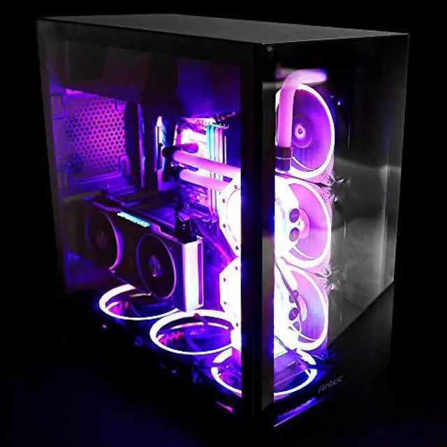 Alt view image 10 of 12 - antec spark 120mm rgb led case fan radiator,3 packs