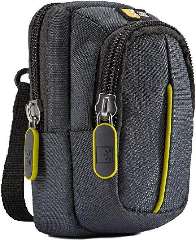 Alt view image 10 of 16 - Case Logic DCB-302 Gray Compact Camera Case With Storage