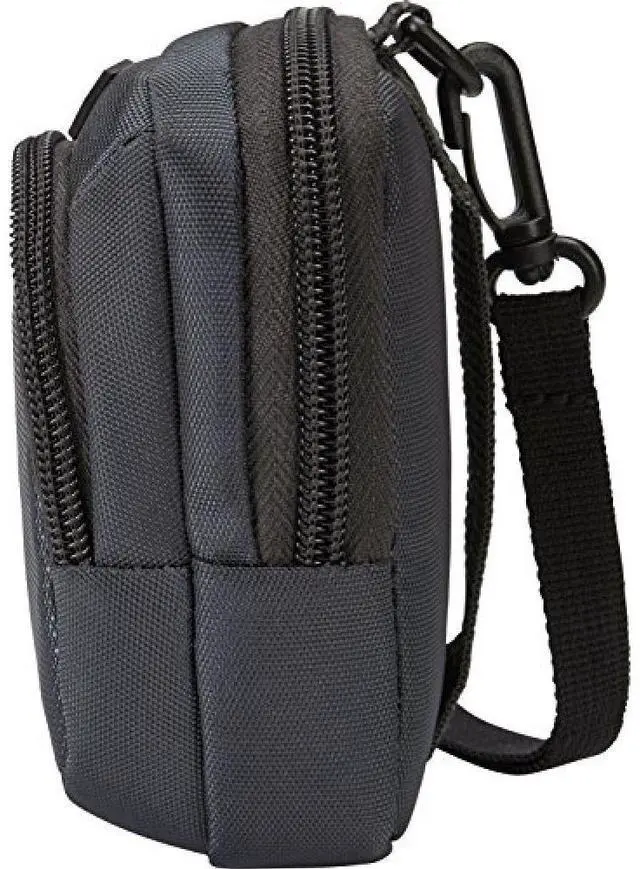 Alt view image 12 of 16 - Case Logic DCB-302 Gray Compact Camera Case With Storage