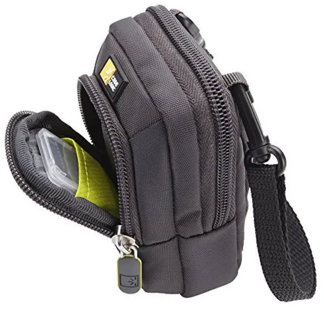 Alt view image 16 of 16 - Case Logic DCB-302 Gray Compact Camera Case With Storage