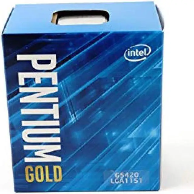Alt view image 9 of 15 - Intel Pentium Gold G5420 Coffee Lake Dual-Core, 4-Thread, 3.8 GHz LGA 1151 (300 Series) 54W BX80684G5420 Desktop Processor Intel UHD Graphics 610