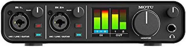 Alt view image 9 of 19 - MOTU M2 Audio Interface