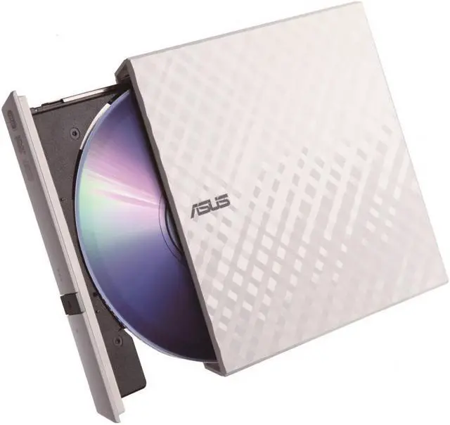 Alt view image 5 of 10 - ASUS USB 2.0 External Slim DVDRW Drive Model SDRW-08D2S-U (90-DQ0436-UA221KZ)